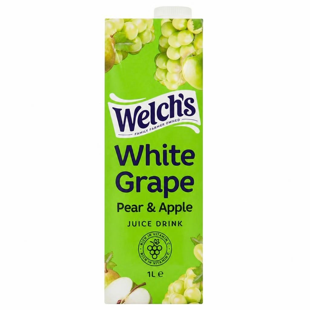 Welch's White Grape, Pear & Apple Juice 1L