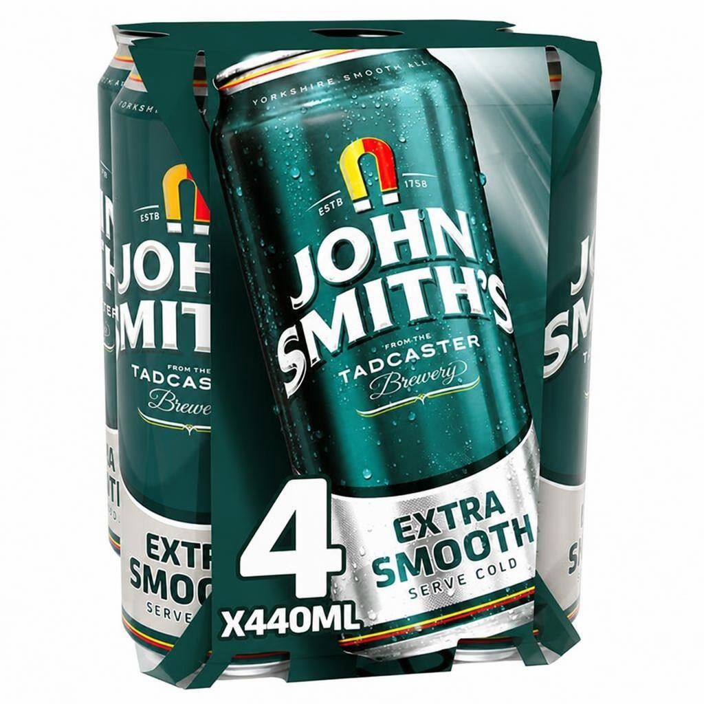 John Smith's Extra Smooth Ale Cans 4x440ml