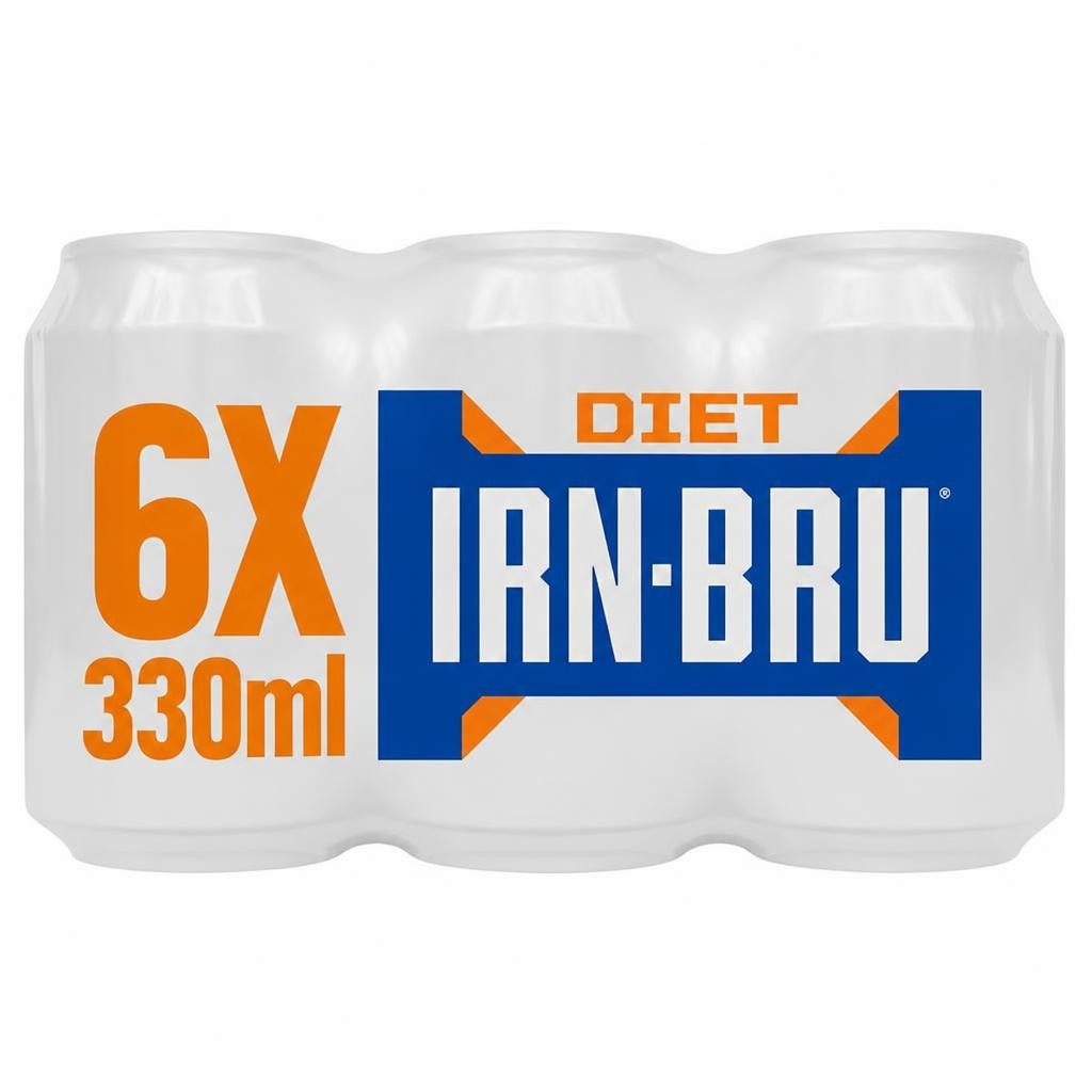 Irn-Bru Sugar Free Soft Drink 6x330ml