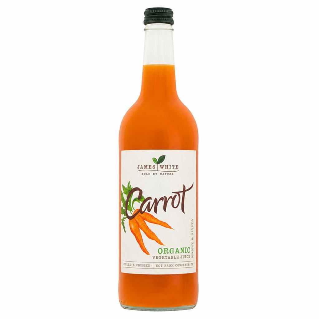 James White Organic Carrot Juice 750ml