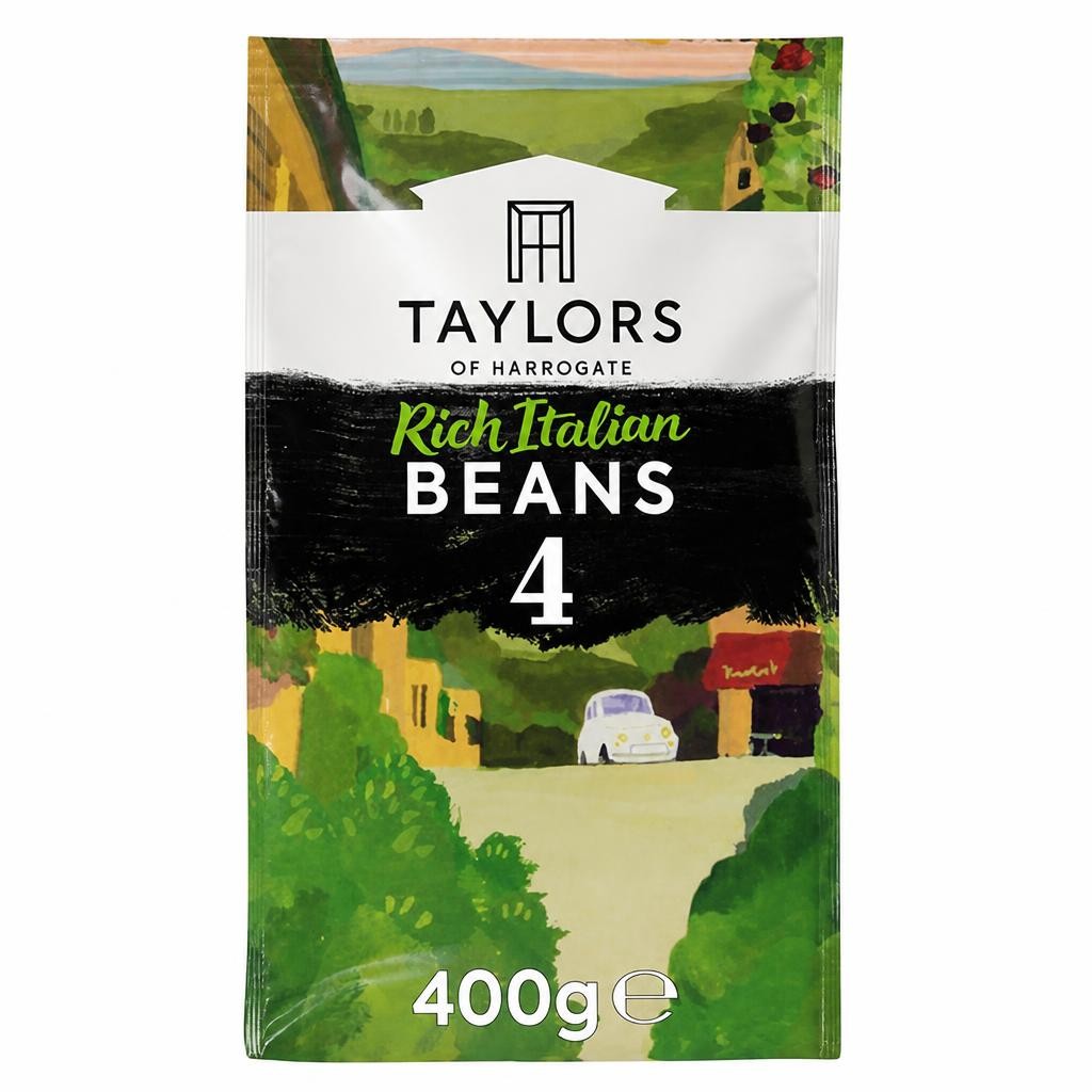 Taylors of Harrogate Rich Italian Roast Coffee Beans 400g
