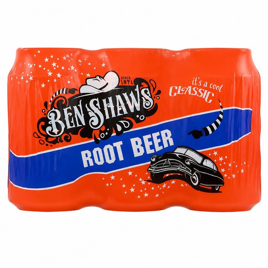 Ben Shaws Root Beer 6x330ml