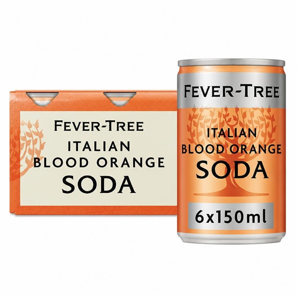 Fever-Tree Italian Blood Orange Soda 6x150ml