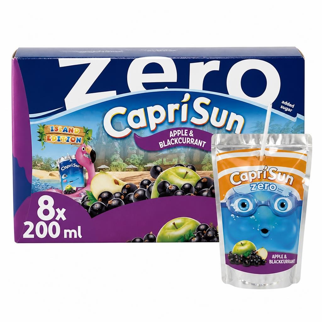 Capri-Sun Zero Blackcurrant & Apple 8x200ml