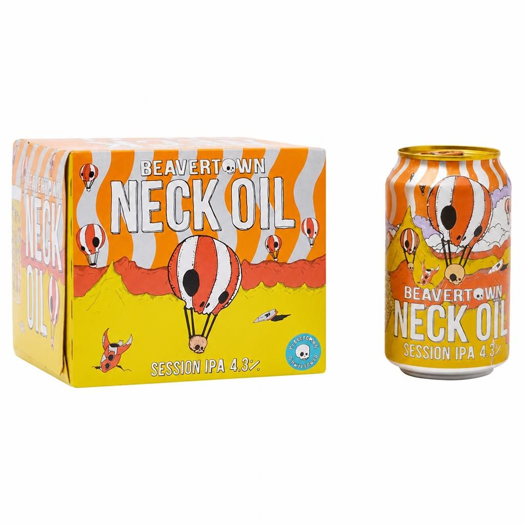 Beavertown Neck Oil Session IPA 4x330ml