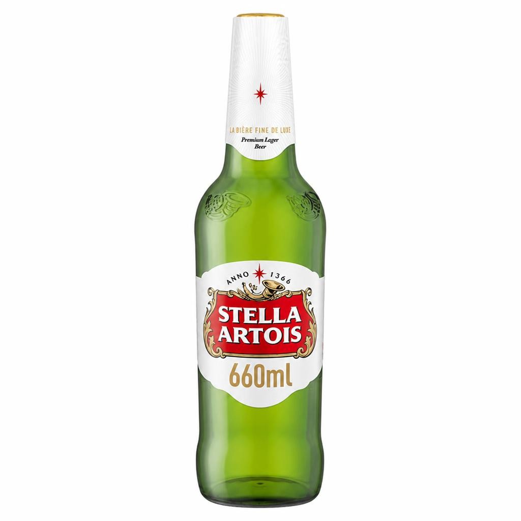 Stella Artois Lager Beer 660ml