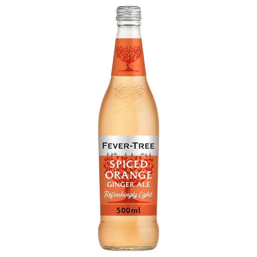 Fever-Tree Refreshingly Light Spiced Orange Ginger Ale 500ml