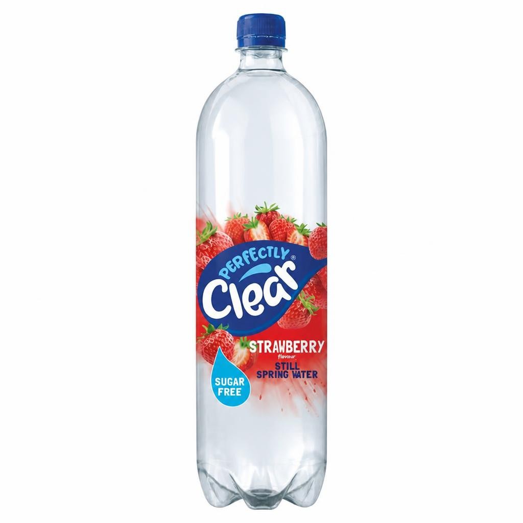 Perfectly Clear Still Strawberry Flavour Spring Water 1.5L