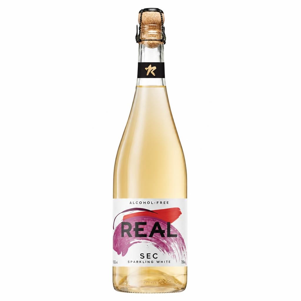 REAL Sec 0.5% Low Alcohol Sparkling White 75cl
