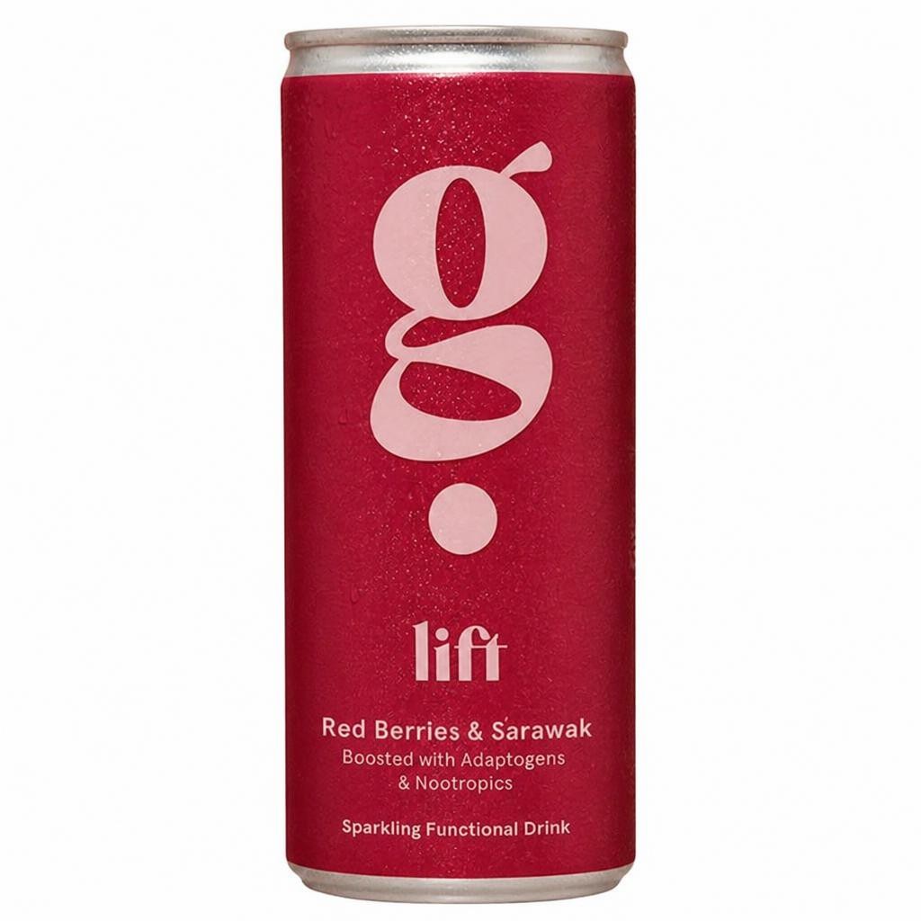 G Spot Lift Red Berries & Sarawak Sparkling Functional Drink 250ml