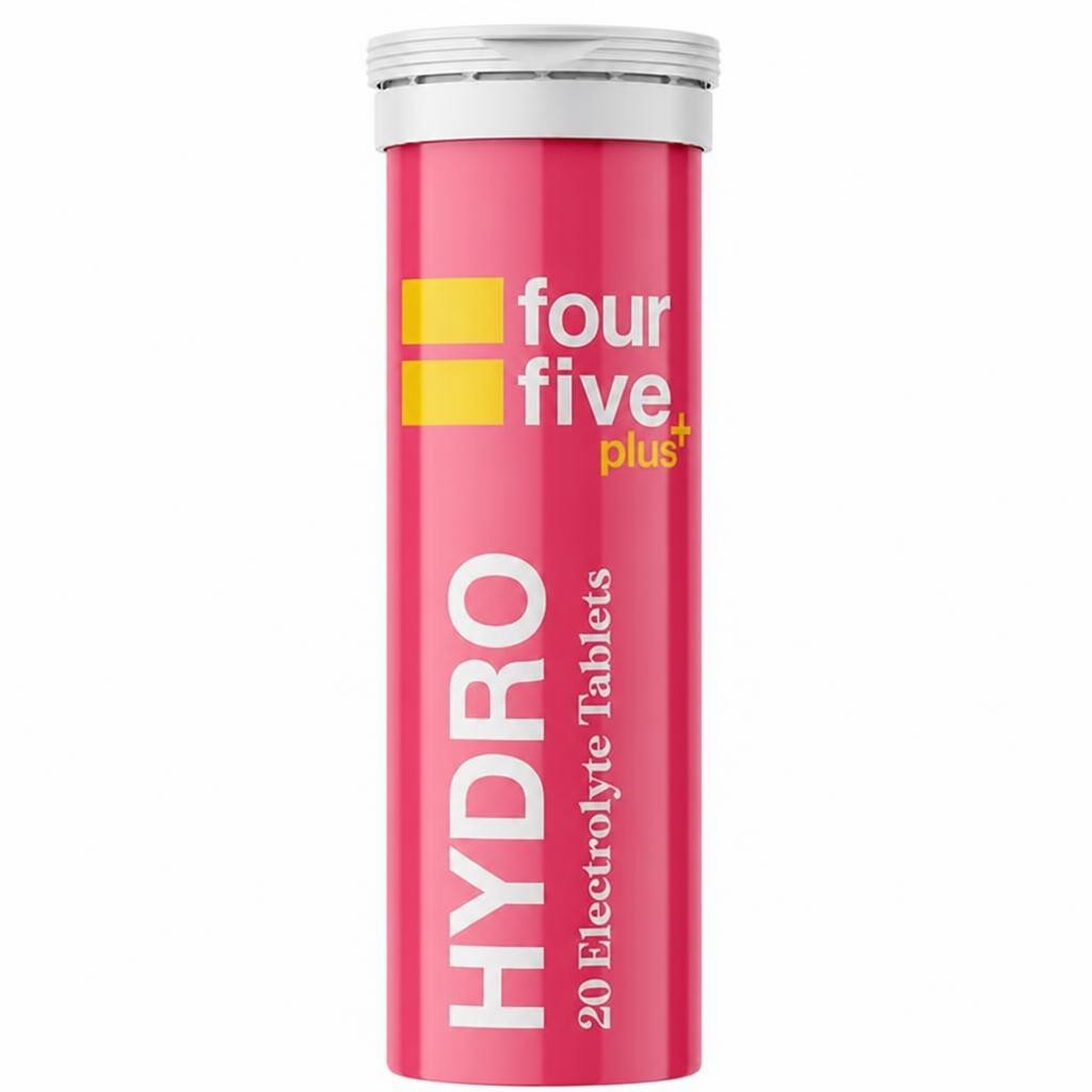 Fourfive Plus+ Mixed Berry Flavour Hydro Electrolyte Tablets x20