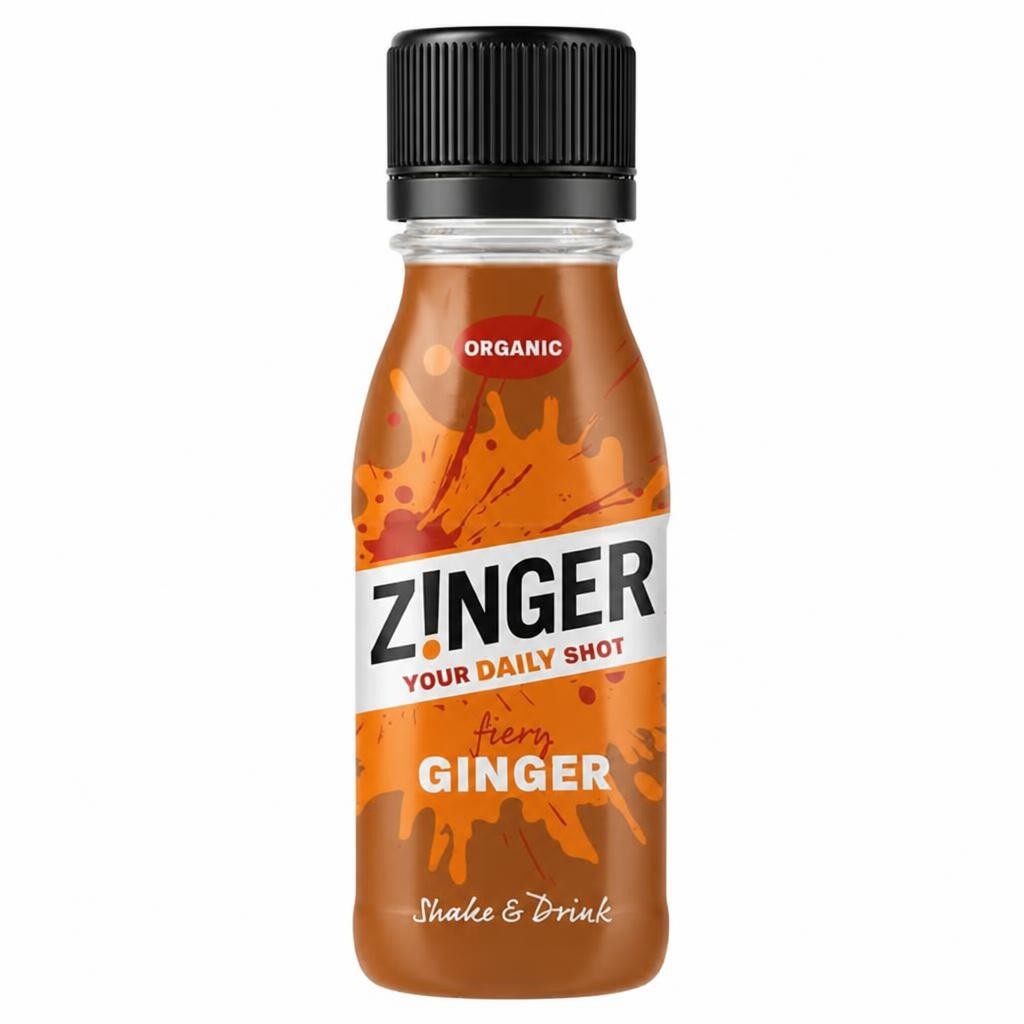 James White Organic Ginger Zinger Intense Pick-Up 70ml