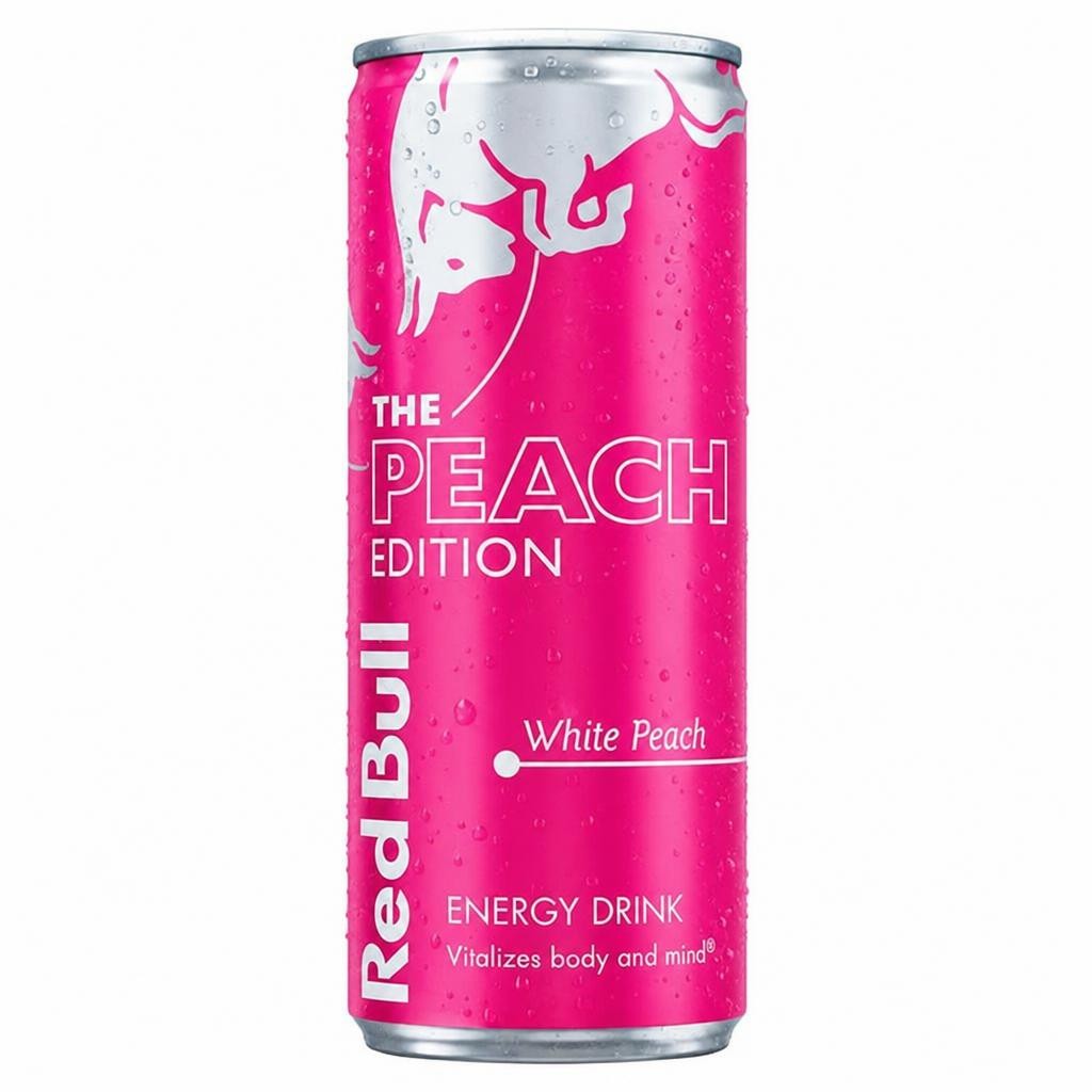 Red Bull Energy Drink White Peach Edition 250ml