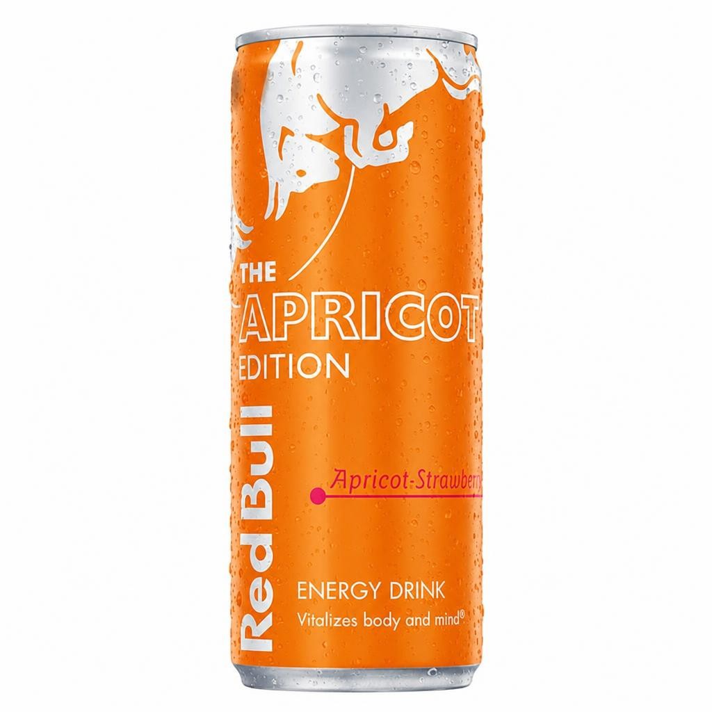 Red Bull Energy Drink Apricot Strawberry, Apricot Edition 250ml