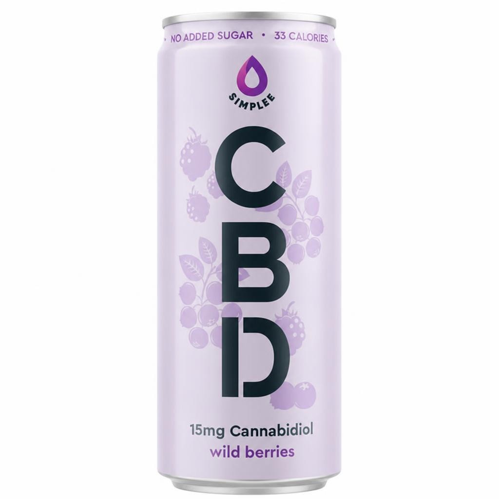 Simplee 15mg CBD Drink Wild Berries