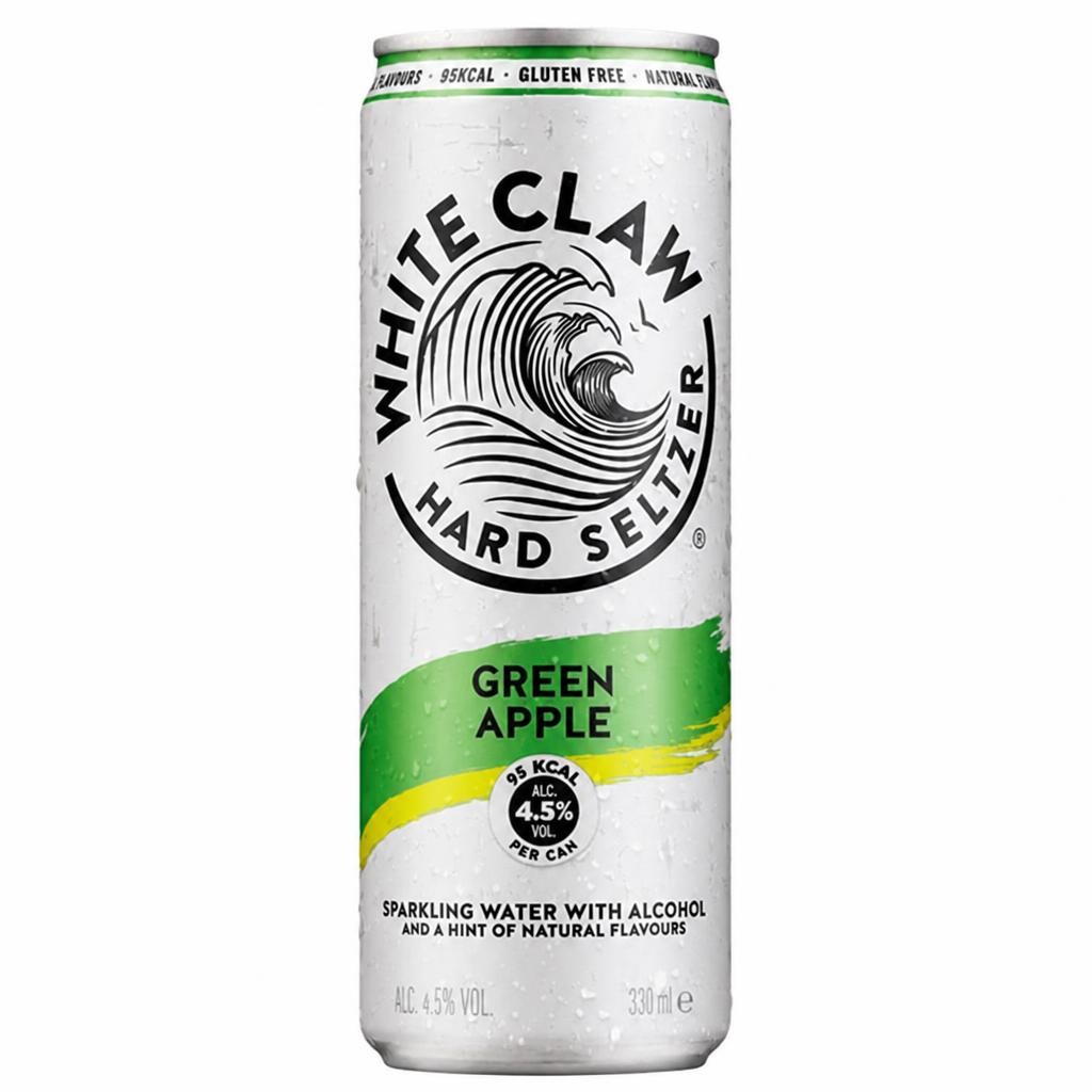 White Claw Green Apple Hard Seltzer 33cl