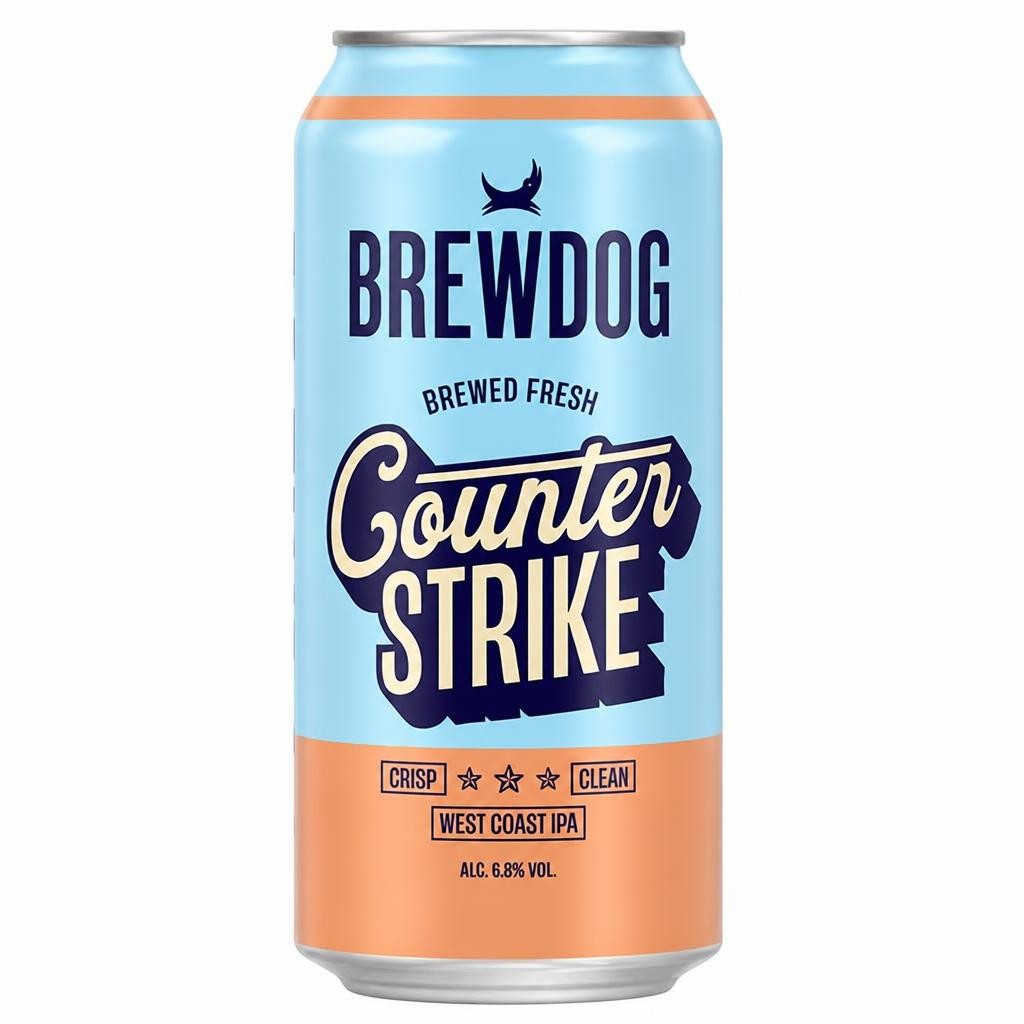 BrewDog Counter Strike West Coast IPA 440ml