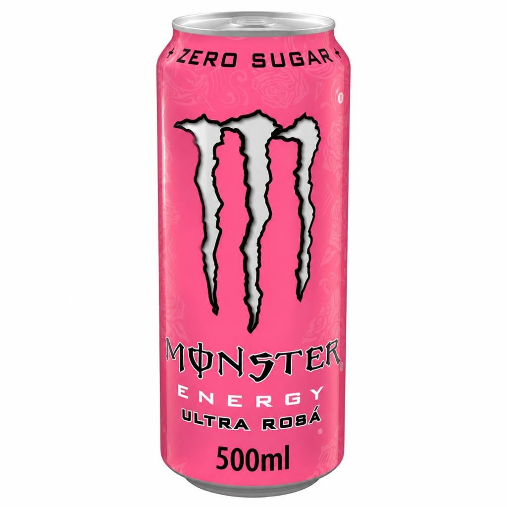 Monster Energy Drink Ultra Rosa Zero Sugar 500ml