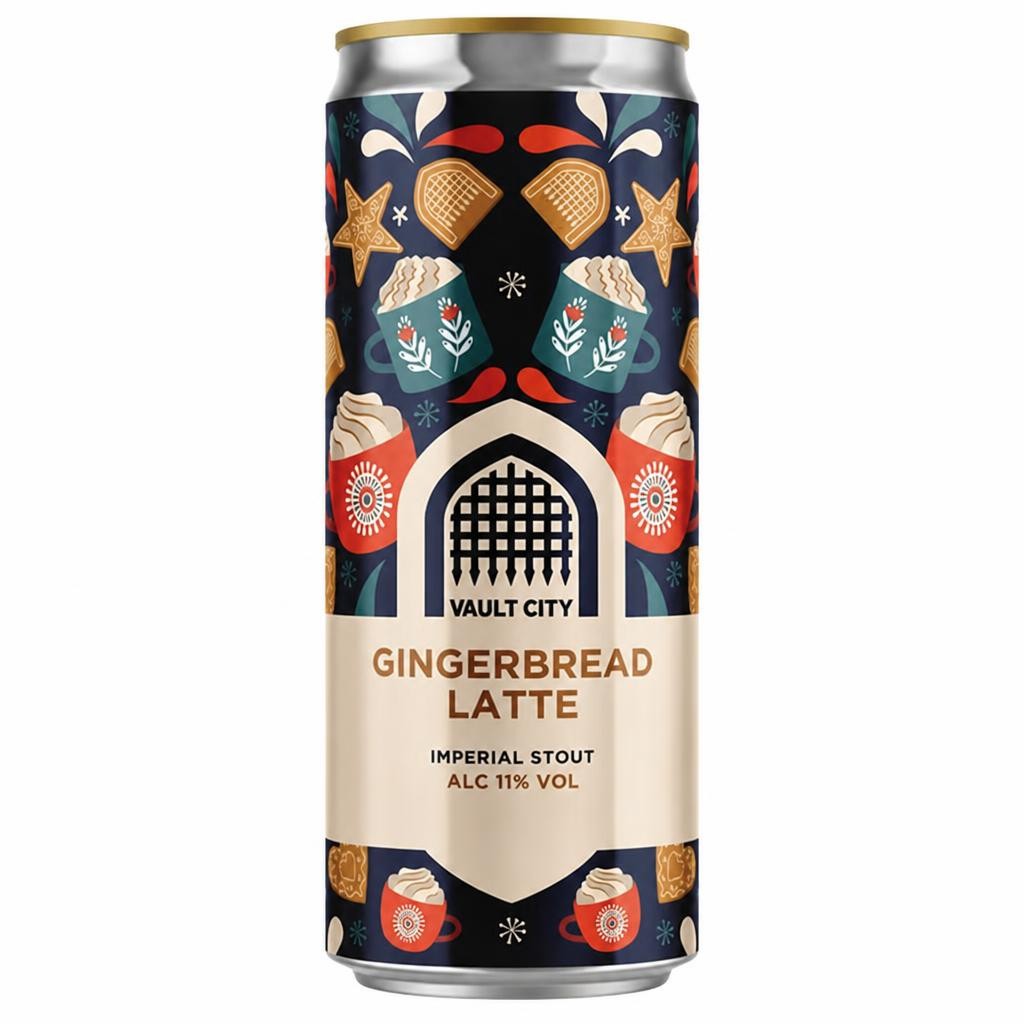 Vault City Gingerbread Latte 330ml