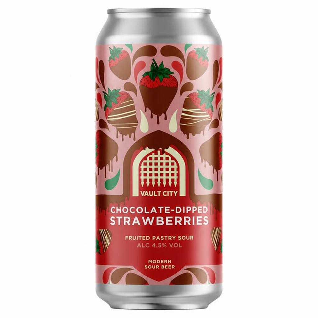 Vault City Chocolate Dipped Strawberries Modern Sour Beer 440ml