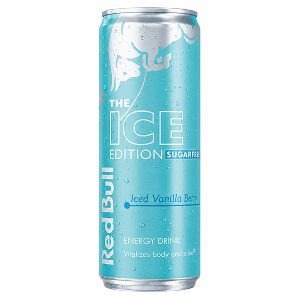 Red Bull Energy Drink Sugar Free Iced Vanilla Berry, Ice Edition 355ml
