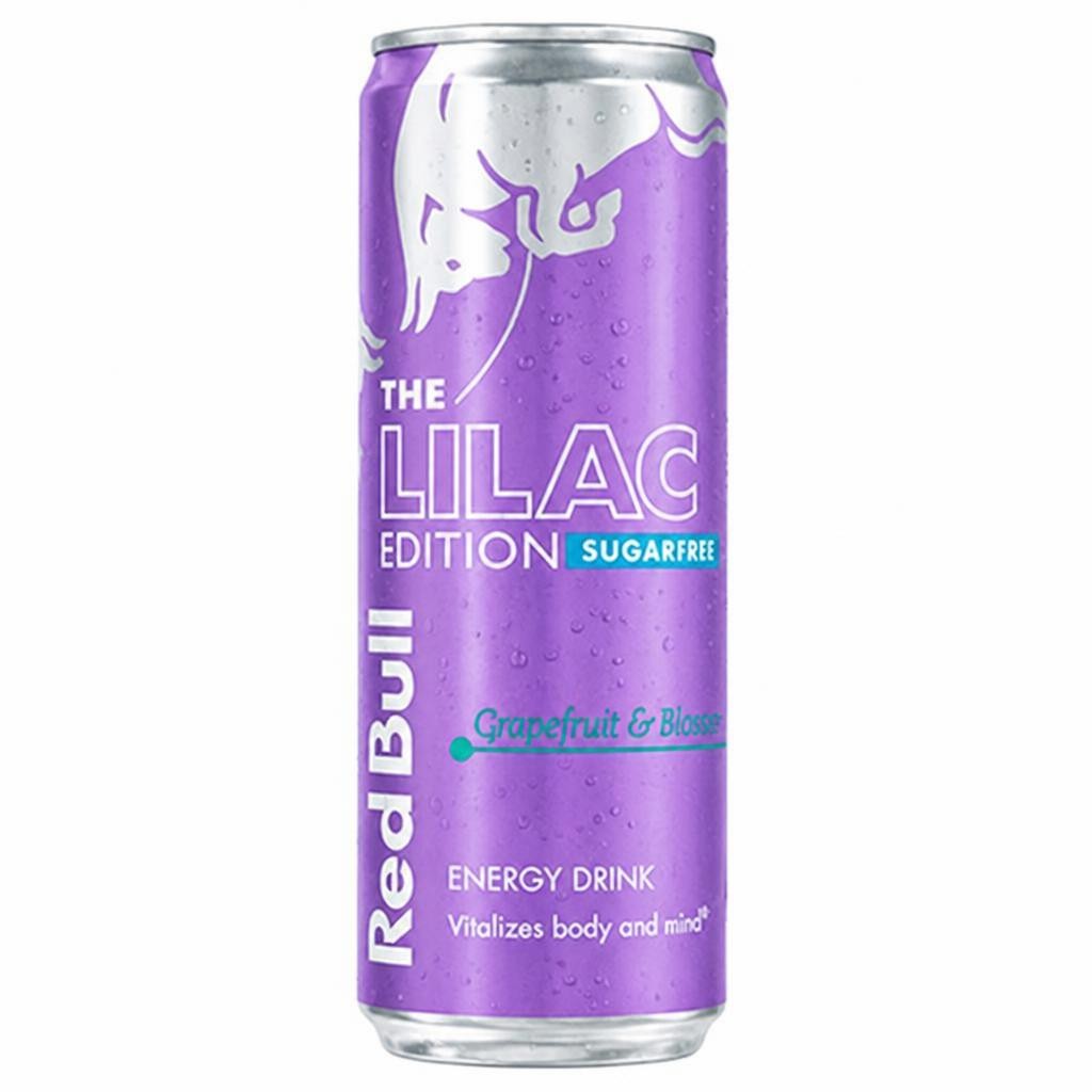 Red Bull Energy Drink Sugar Free Grapefruit & Blossom, Lilac Edition 355ml