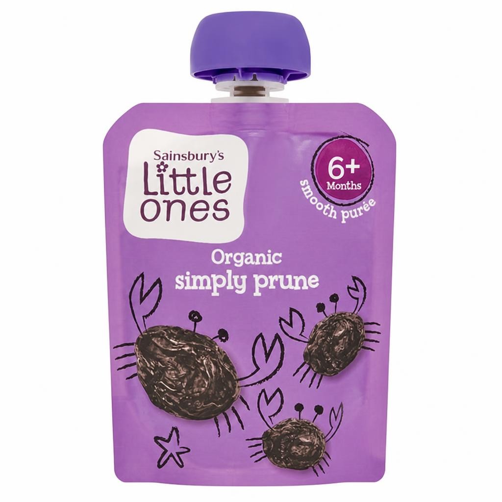 Sainsbury's Little Ones Organic Simply Prune Smooth Puree 6+ Months 70g