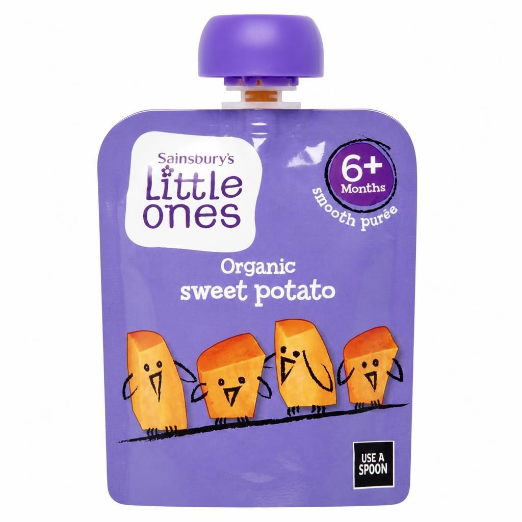 Sainsbury's Little Ones Organic Simply Sweet Potato 6+ Months 70g