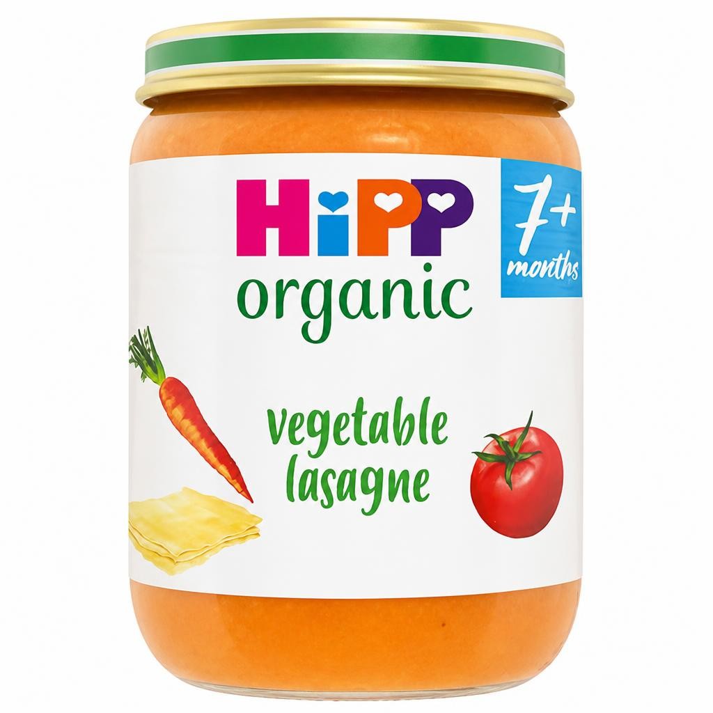 HiPP Organic Vegetable Lasagne Baby Food Jar 7+ Months 190g
