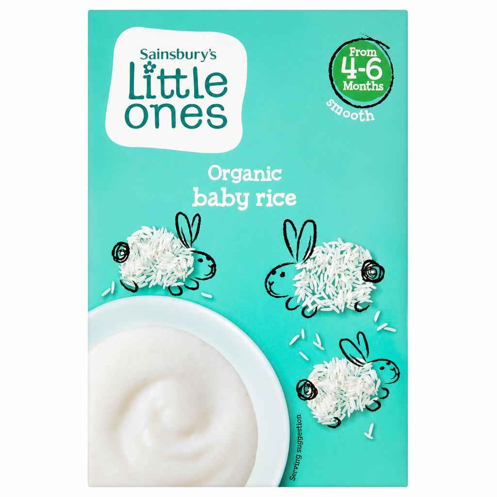 Sainsbury's Little Ones Organic Baby Rice 4+ Months 100g