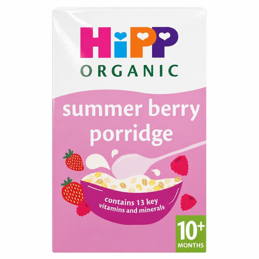HiPP Organic Summer Berry Multigrain Porridge 10+ Months 200g