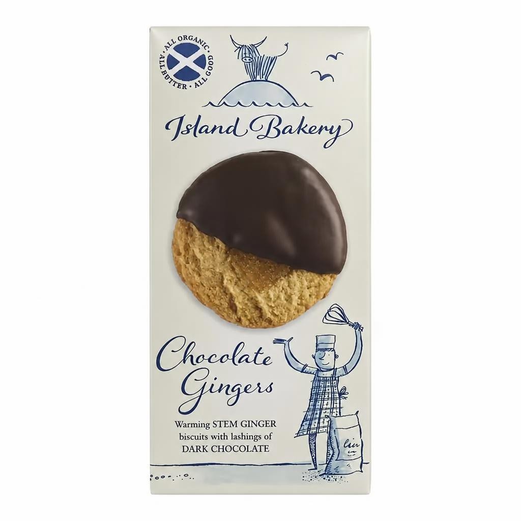 Organic Chocolate Gingers 133g (Island Bakery Organics) | Multi