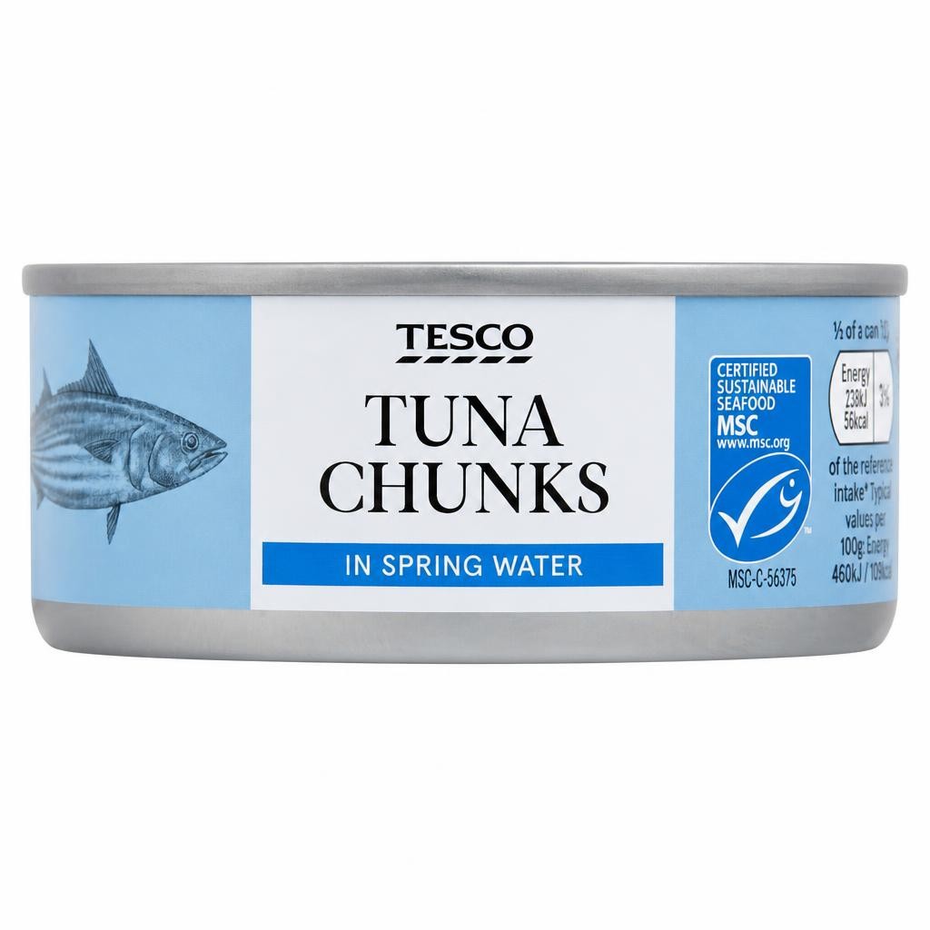 Tesco Tuna Chunks In Spring Water 145G