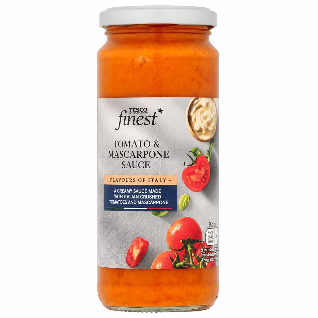 Tesco Finest Tomato Mascarpone Pasta Sauce 340G
