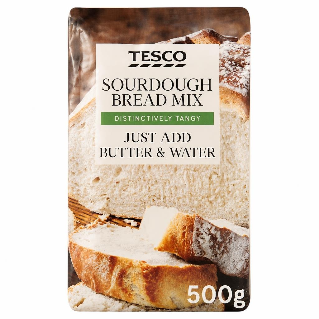 Tesco Sourdough Bread Mix 500G