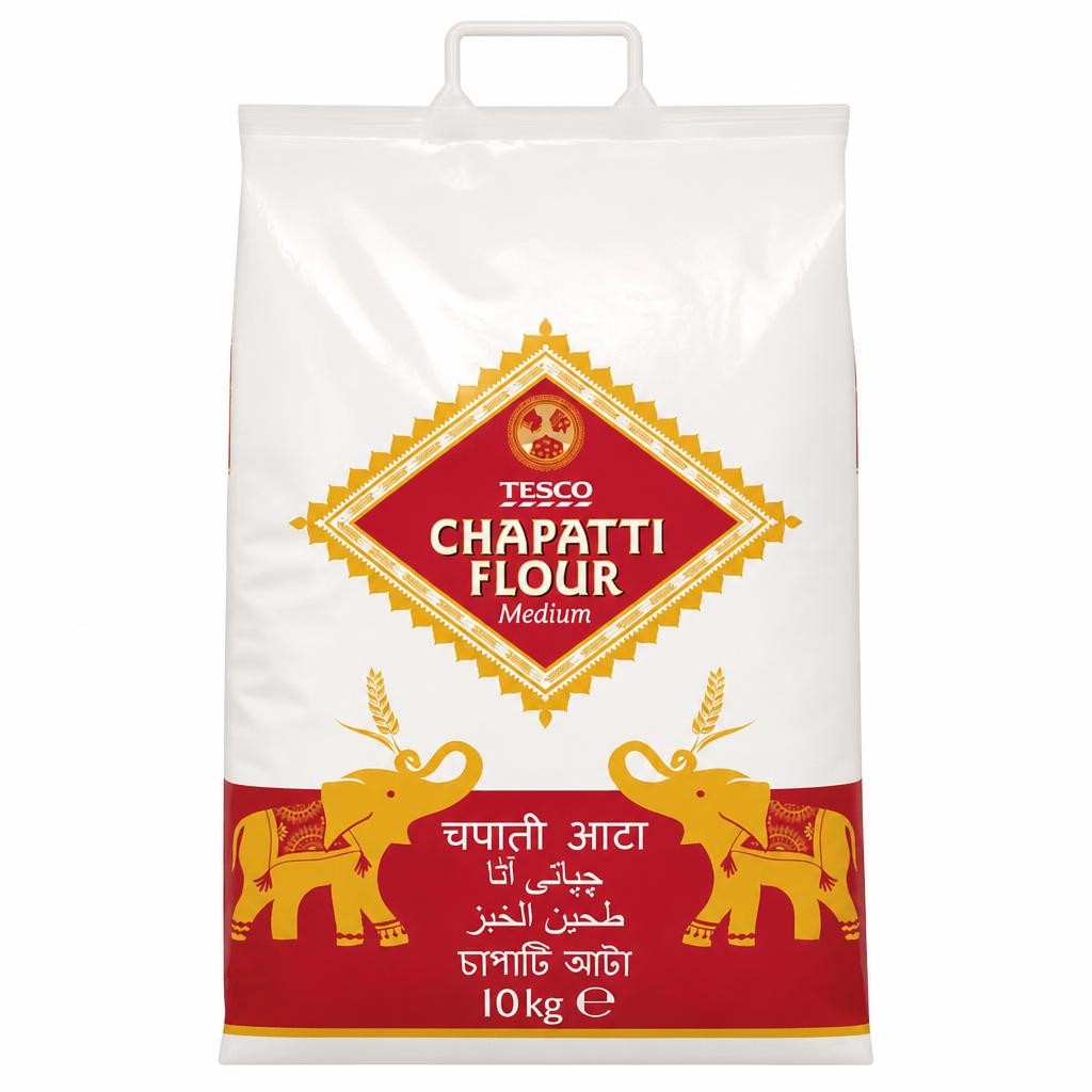 Tesco Medium Chapatti Flour 10Kg