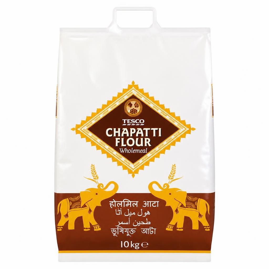 Tesco Wholemeal Chapatti Flour 10Kg