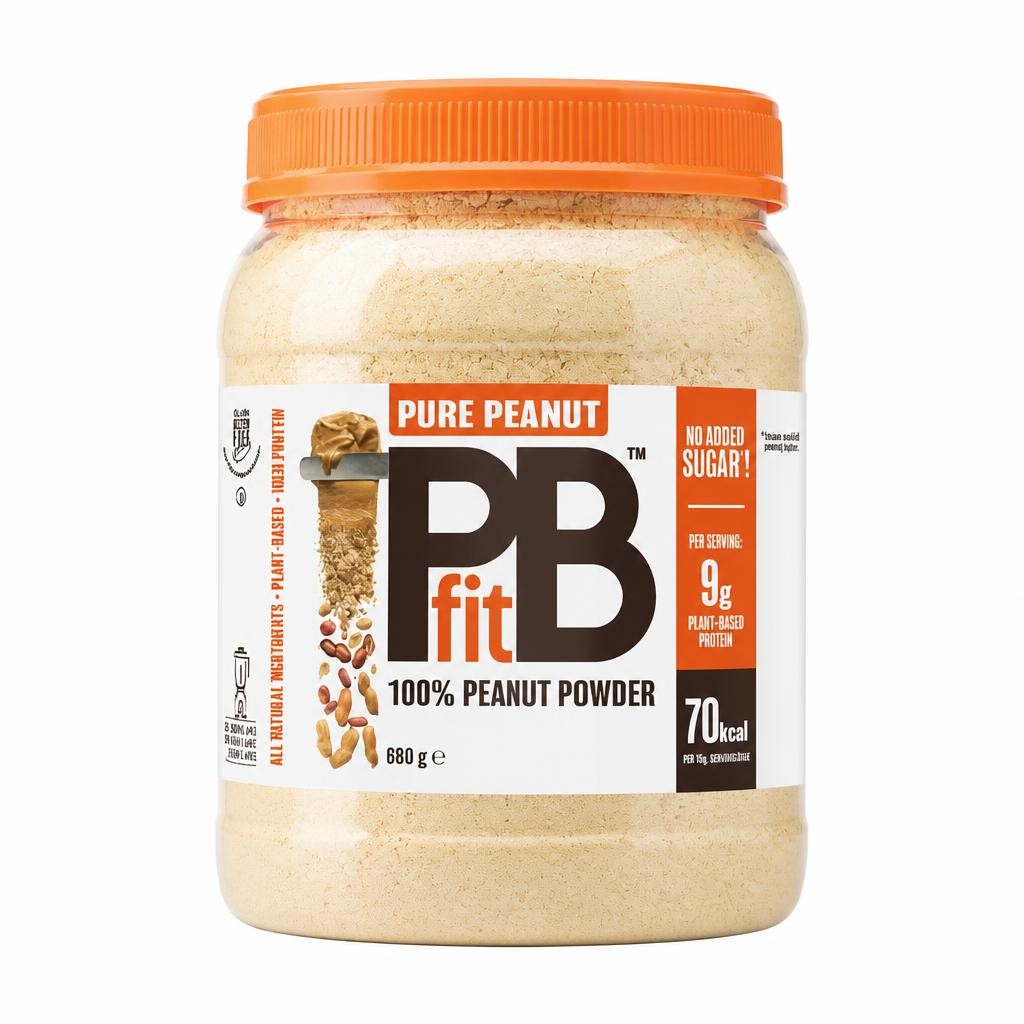 PBfit Pure Peanut Powder 680g | Brown
