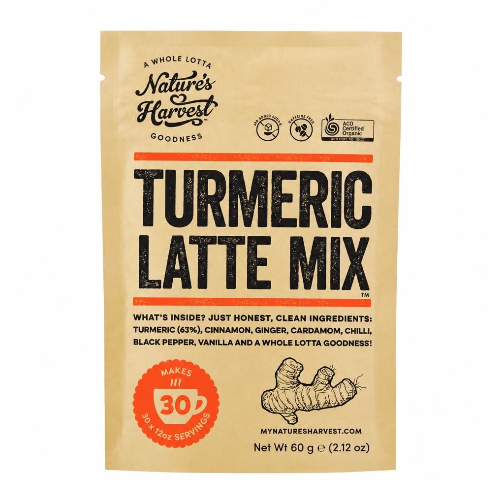 Nature's Harvest Turmeric Latte Mix 60g