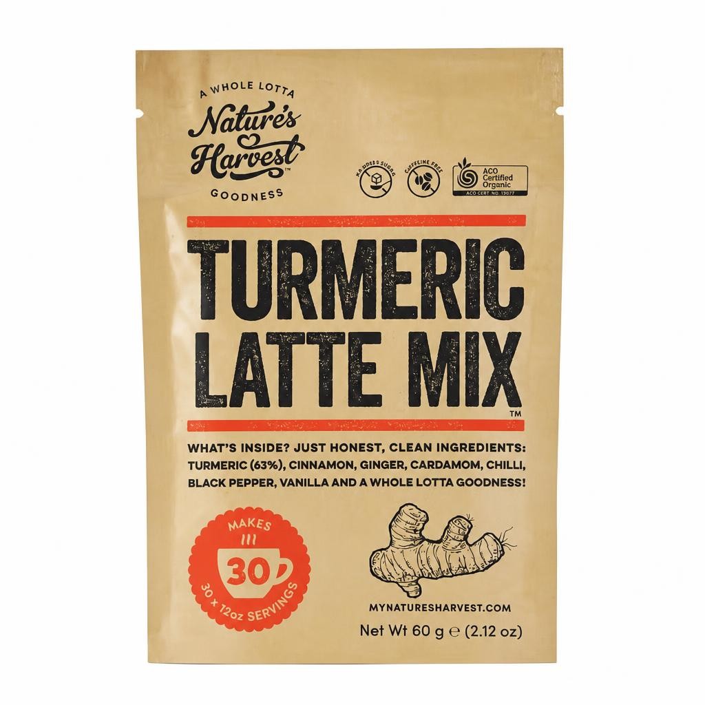 Nature's Harvest Turmeric Latte Mix 60g