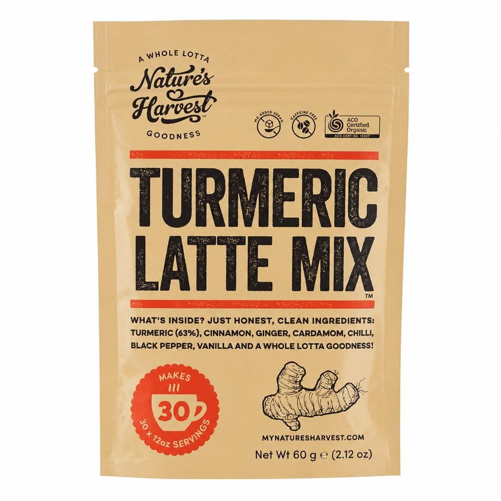 Nature's Harvest Turmeric Latte Mix 60g