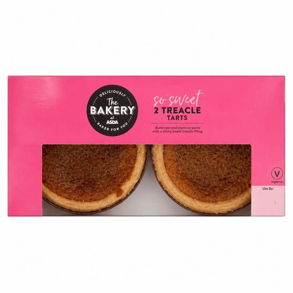 The BAKERY at ASDA Treacle Tarts 2pk
