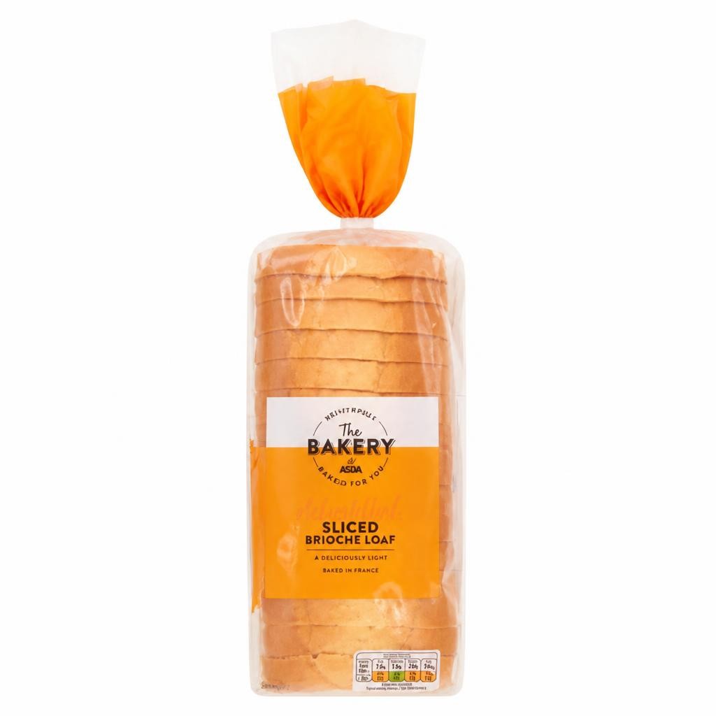 The BAKERY at ASDA The Bakery Sliced Brioche Loaf 500g