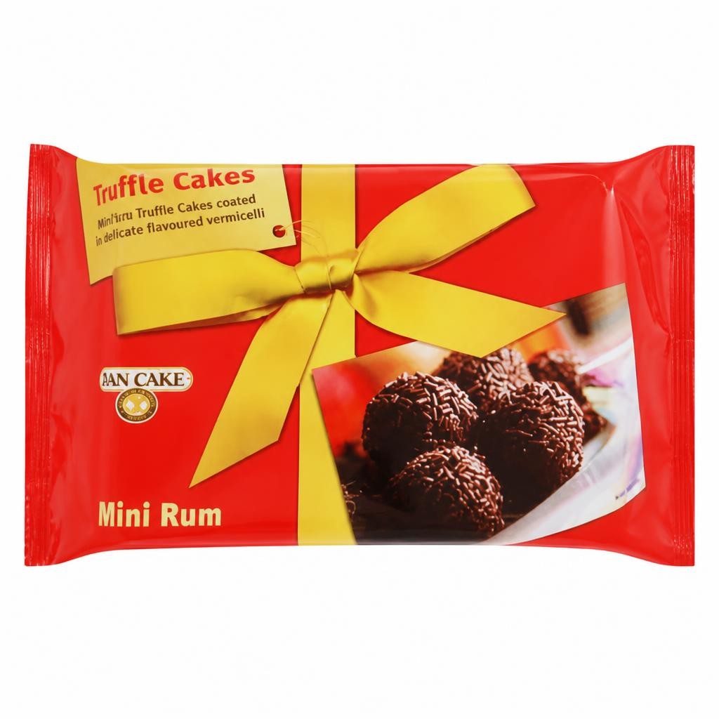 Dan Cake Mini Rum Truffle Cakes 140g