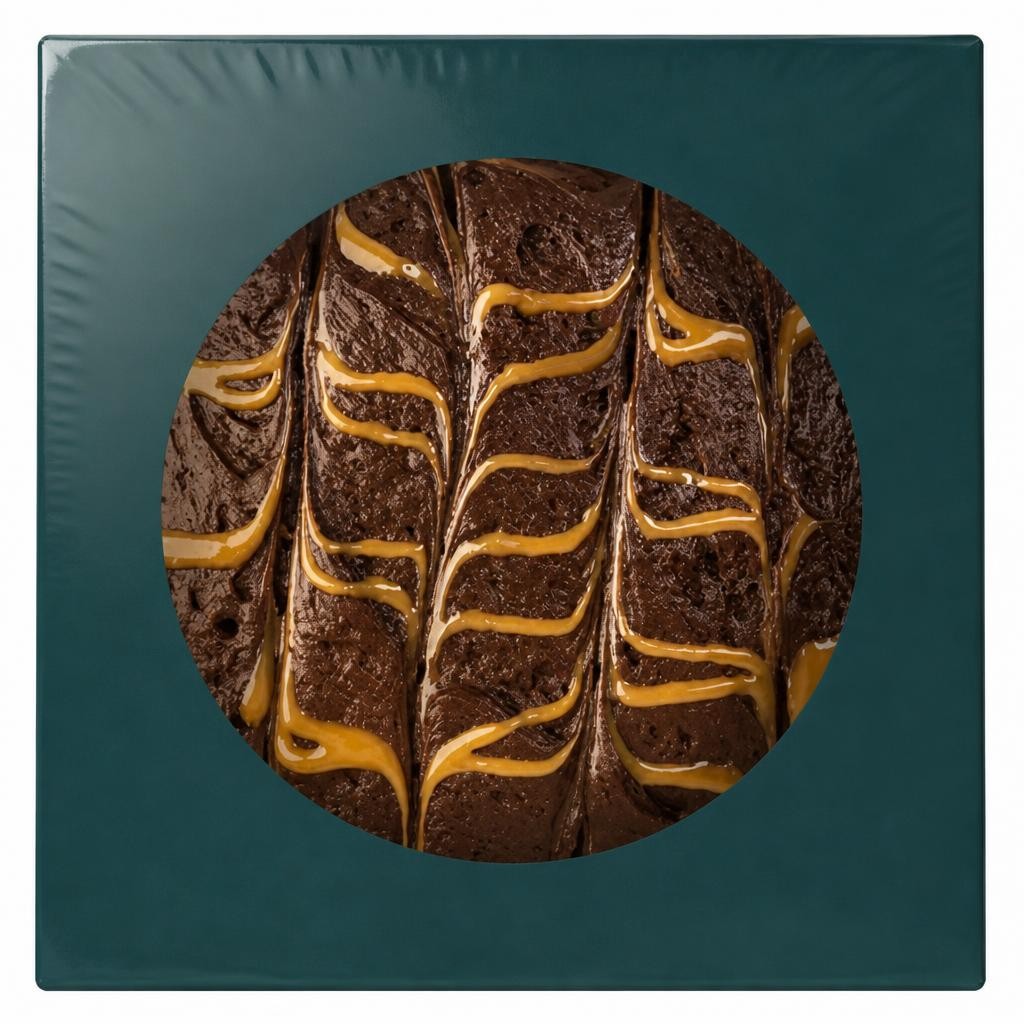 Exceptional by ASDA Chocolate & Caramel Cake