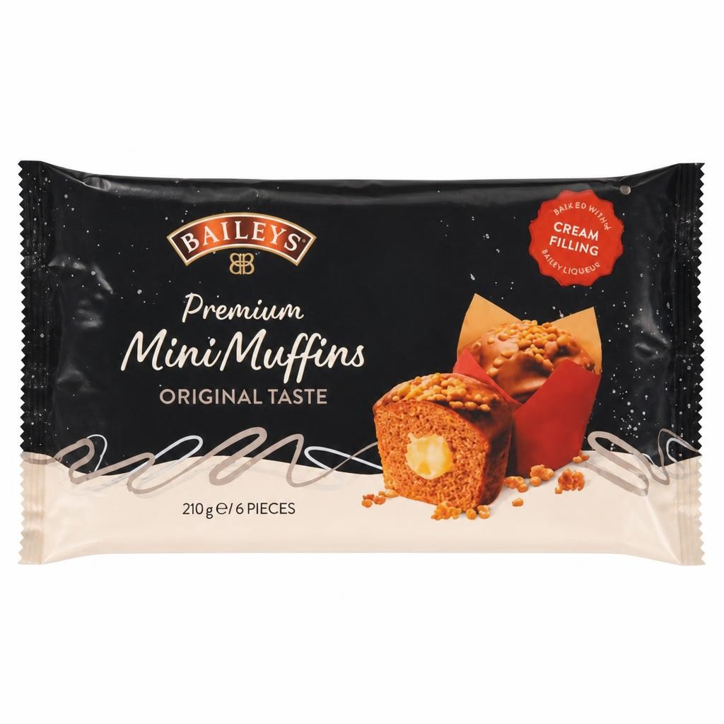 Baileys 6 Premium Mini Muffins 210g