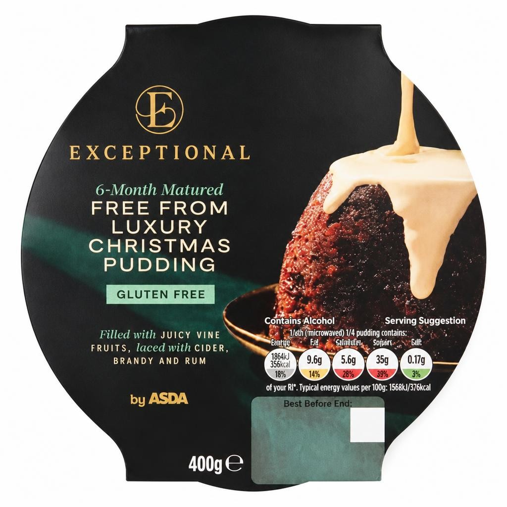 Exceptional by ASDA Luxury Christmas Pudding 400g