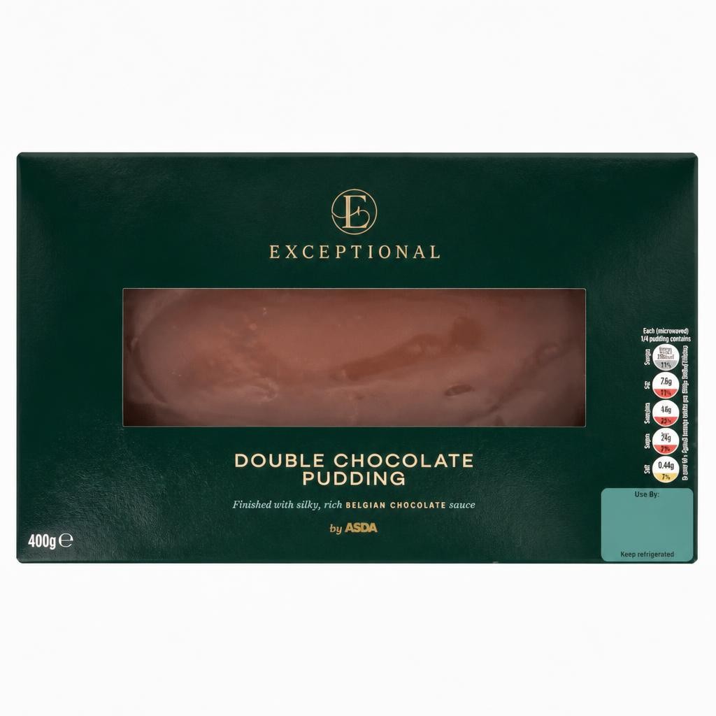 Exceptional by ASDA Double Chocolate Pudding 400g
