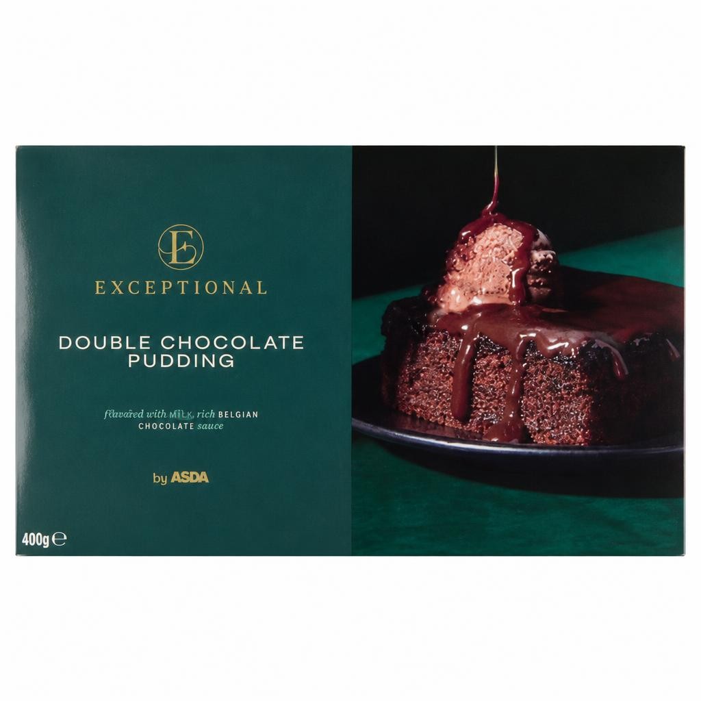 Exceptional by ASDA Exceptional by  Double Chocolate Pudding 400g