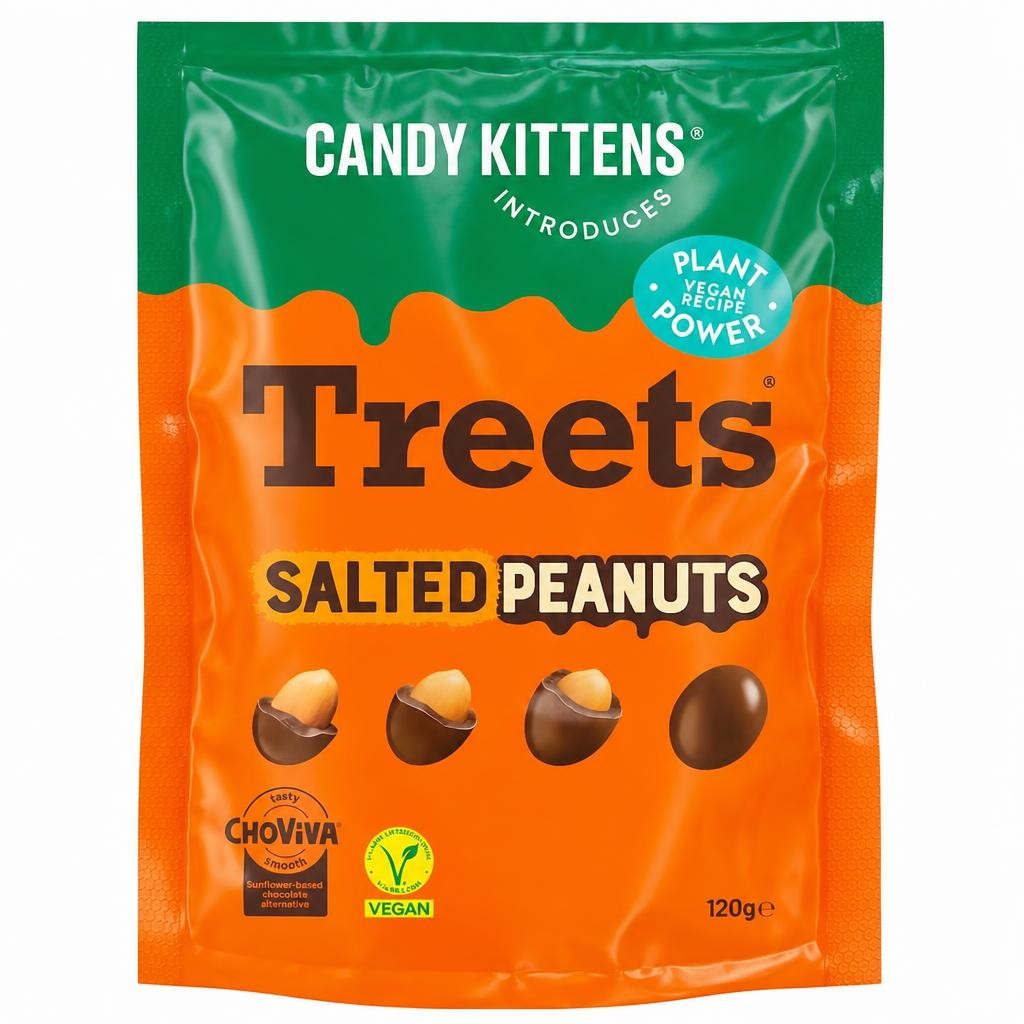 Candy Kittens Treets Salted Peanuts 120g